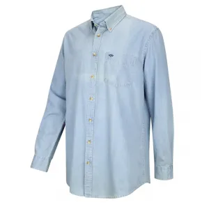 Archerfield Denim Shirt - Light Blue by Hoggs of Fife